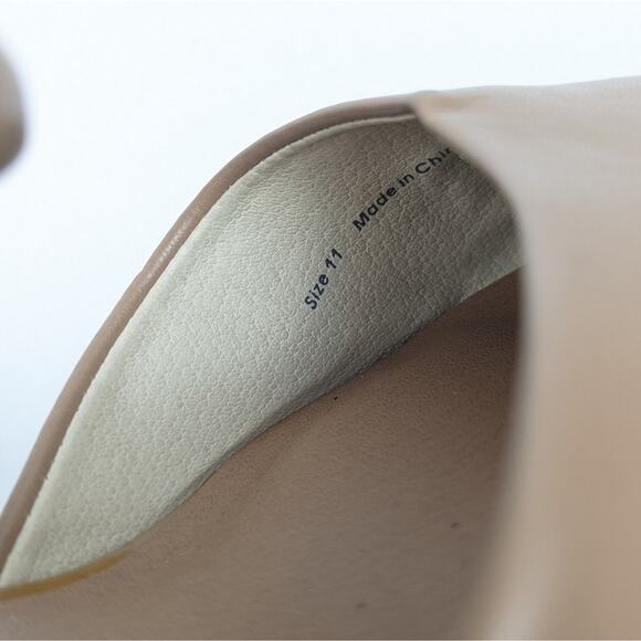 Dolce Vita Tan Maheen Cafe Pointed Toe Heels Size 11 AS IS - Picture 9 of 9